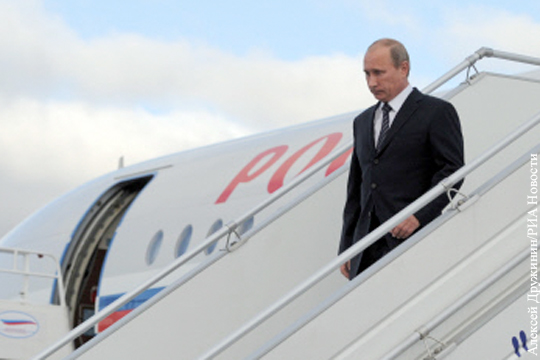 Путин прибыл в Керчь