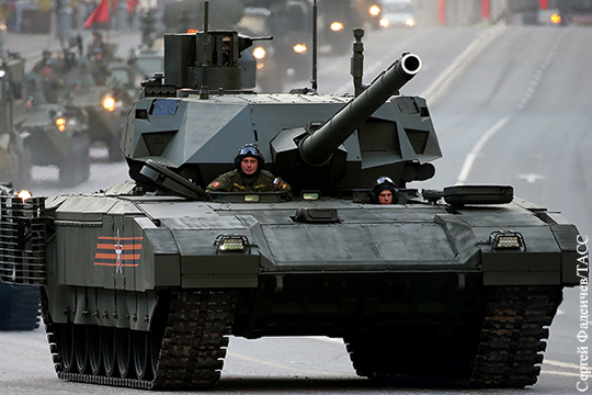 СМИ: «Армата» станет непростым противником для американских танков и ракет