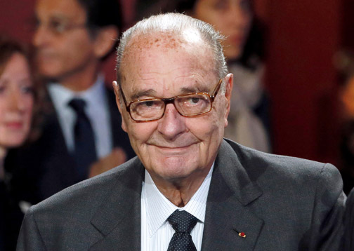Жак Ширак госпитализирован в Париже
