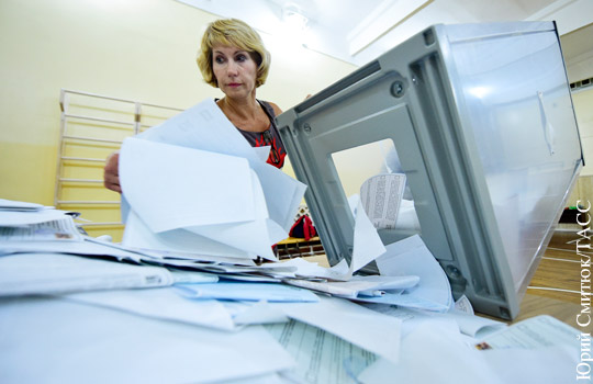 ЦИК сообщил первые результаты подсчета голосов на выборах в Госдуму