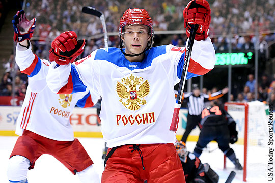 Хоккеисты сборной России обыграли команду Северной Америки на Кубке мира