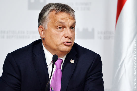 Премьер Венгрии: Европа хочет от нового президента США отказа от экспорта демократии