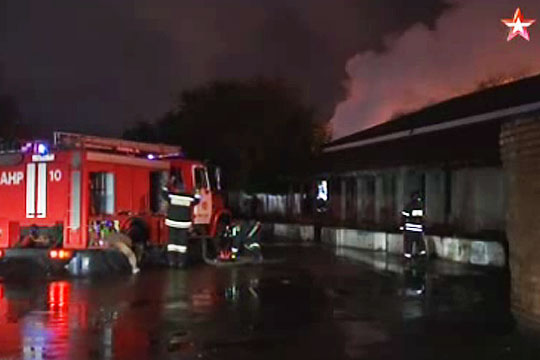 На востоке Москвы погибли пять пожарных