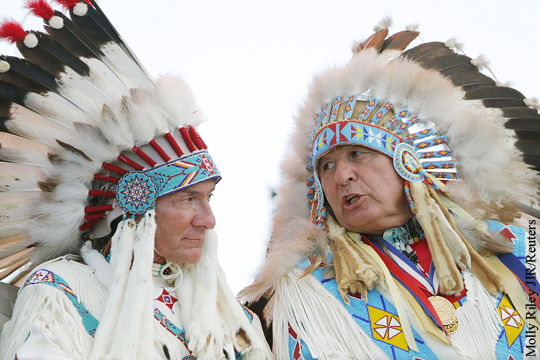Индейцы Канады и Северной Америки выступили против прокладки нефтепроводов