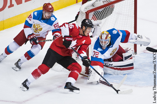 Россия проиграла Канаде на Кубке мира по хоккею