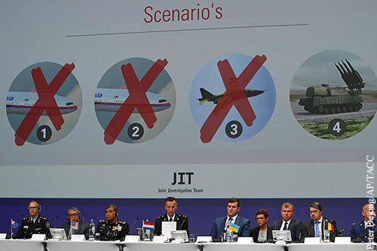В Кремле предупредили об обреченности следствия по делу MH17