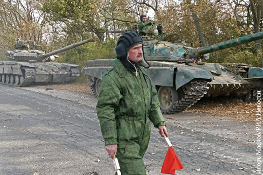 Украина сорвала разведение сил в Донбассе