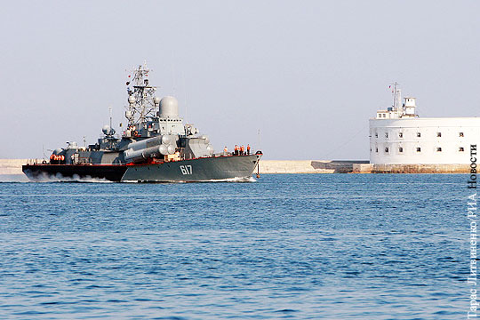 К берегам Сирии отправился третий ракетный корабль Черноморского флота