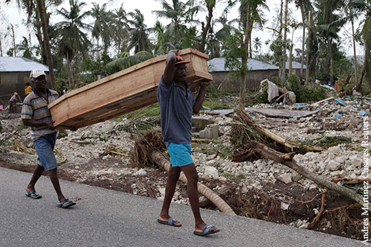 Жертвами урагана «Мэтью» на Гаити стали более 280 человек