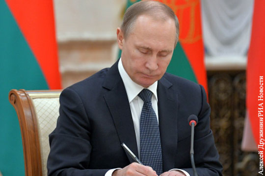 Путин внес в Госдуму соглашение с Арменией о ПВО на Кавказе