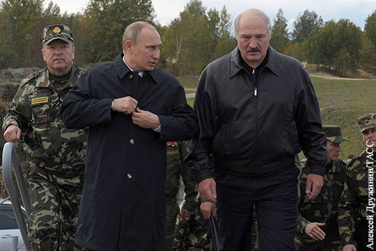 Лукашенко пообещал России поддержку со стороны белорусской армии на западном направлении