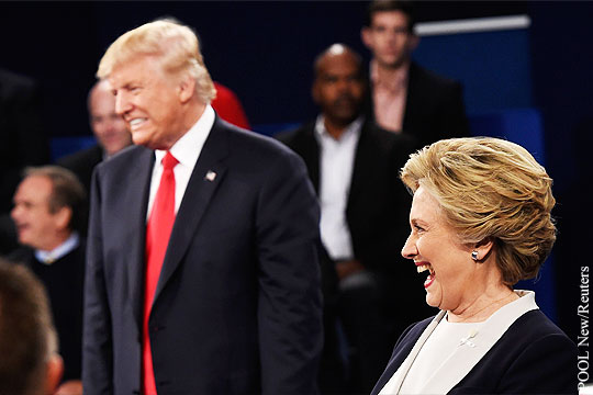 CNN заявила о победе Клинтон на вторых дебатах кандидатов в президенты США