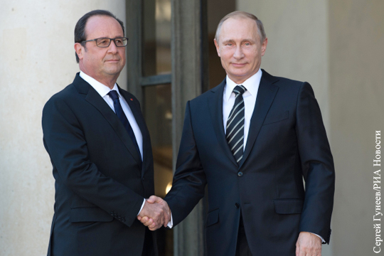 В Кремле подтвердили отмену визита Путина в Париж