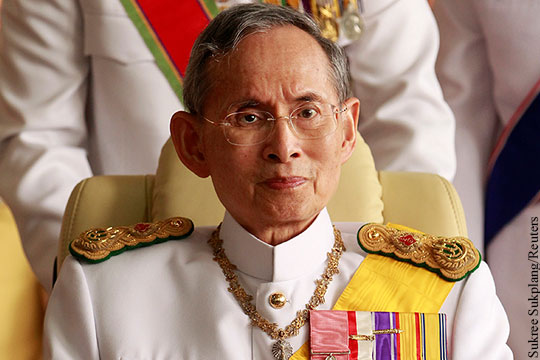 Умер король Таиланда