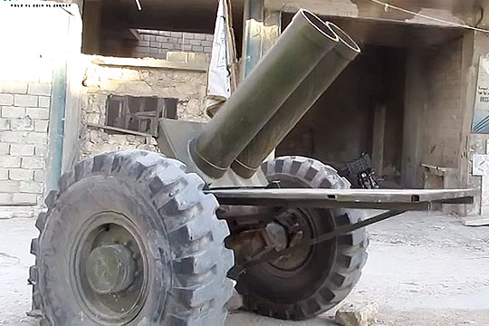 Боевики применили в Алеппо «Адский огонь»