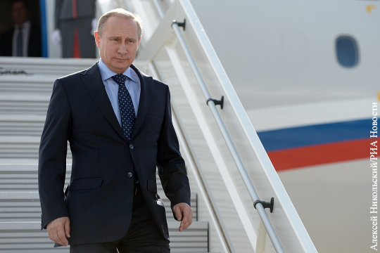 Путин прибыл в Ереван