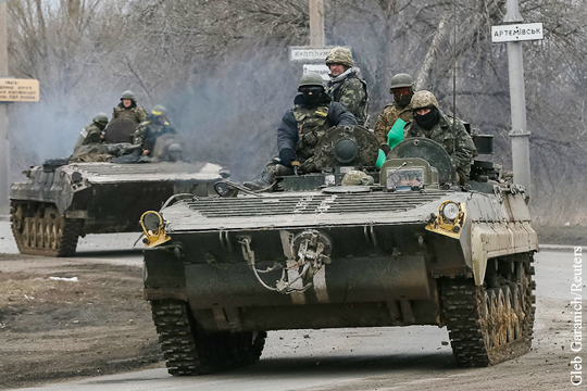 Украинские силовики перешли в наступление на юге ДНР