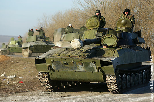 ДНР: Киев перебросил к линии соприкосновения тяжелую технику