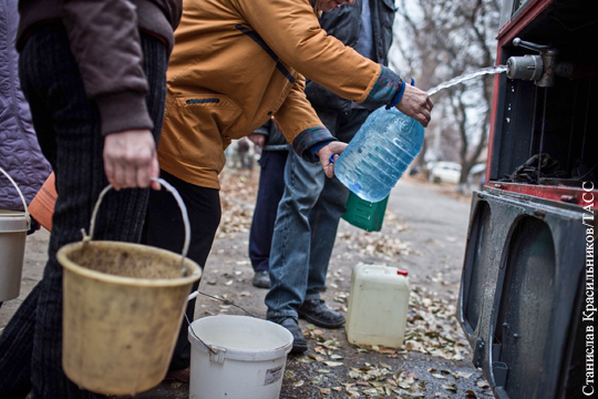 Украина при всем желании не сможет оставить Донбасс без воды