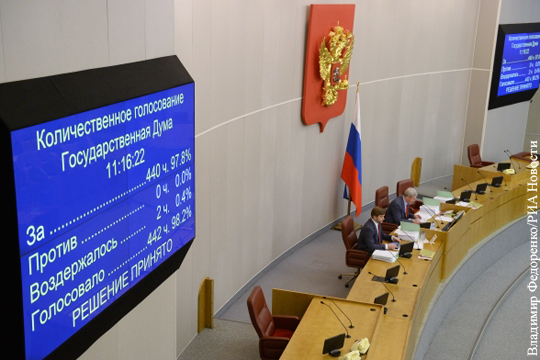 Комитет Госдумы рекомендовал отменить голосование депутатов по доверенностям