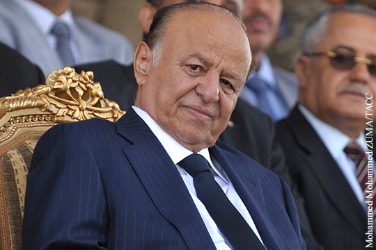 СМИ: Президент Йемена согласился на перемирие с хуситами