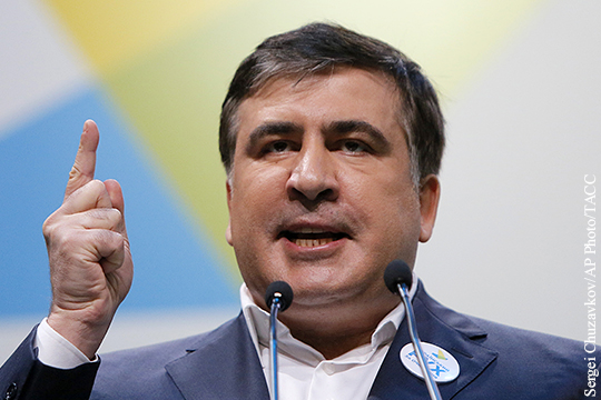 Саакашвили: Рада не поддержит выборы в Донбассе до восстановления контроля на границе