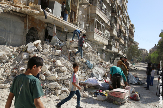Россия решила продлить гуманитарную паузу в Алеппо на сутки