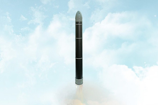 Опубликовано первое изображение баллистической ракеты «Сармат»