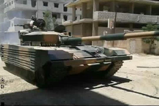 В Сирии обнаружили новую версию танка Т-72