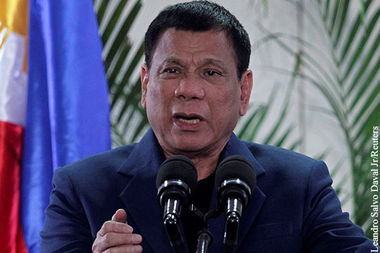 Президент Филиппин отверг возможность разрыва военного союза с США