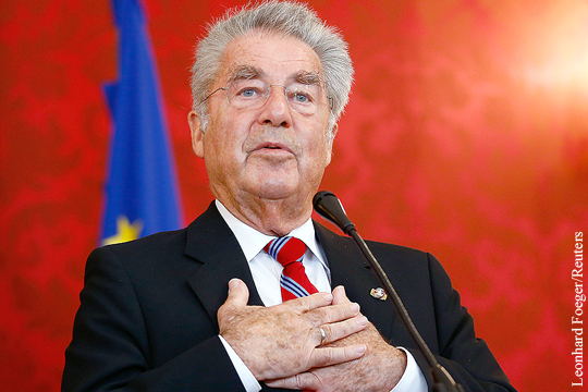 Экс-президент Австрии призвал найти способ отменить санкции против России