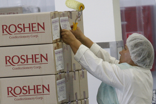 Липецкая фабрика Roshen с 2014 года вывела на Украину более 70 млн долларов