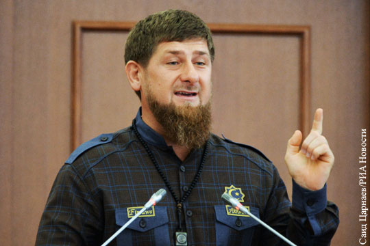 Кадыров раскритиковал планы Минфина урезать бюджет Чечни