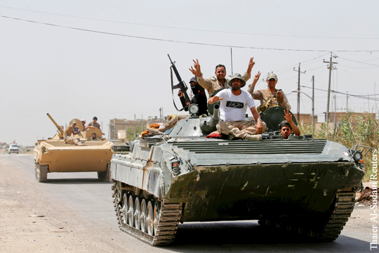 Иракские силы вошли в Мосул с севера