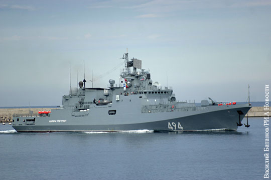«Адмирал Григорович» с «Калибрами» усилит средиземноморскую группировку ВМФ