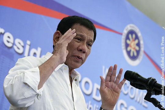 Филиппины отменили оружейную сделку с США