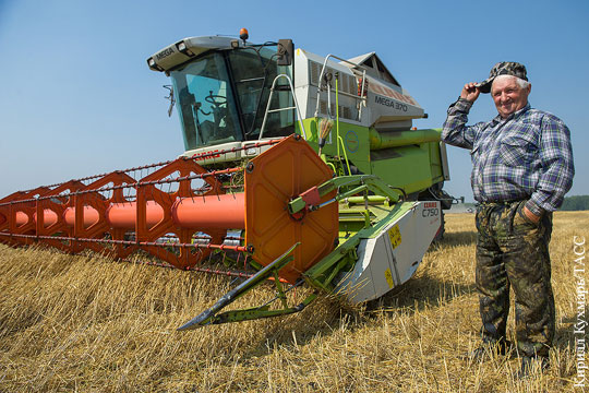 Россия собрала рекордный за 38 лет урожай