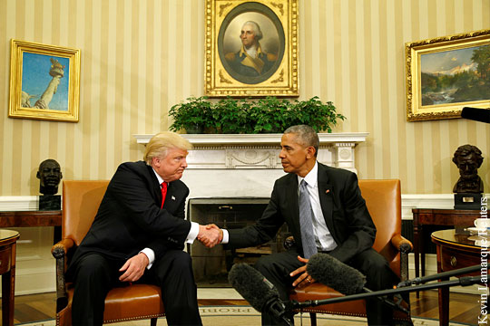 Обама оценил первую встречу с Трампом
