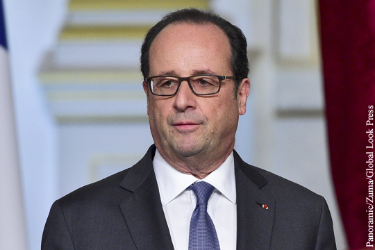 Проект по импичменту Олланда передали исполнительной власти Франции