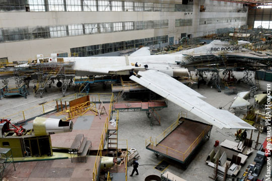 СМИ сообщили о восстановлении технологий для производства Ту-160