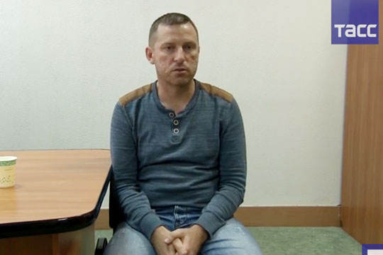 ФСБ показала видео допроса украинских диверсантов