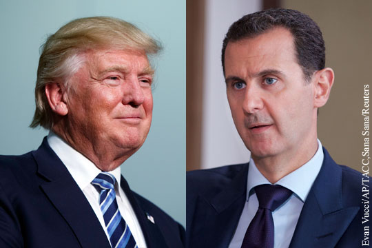 Асад не исключил превращения Трампа в «естественного союзника» Сирии