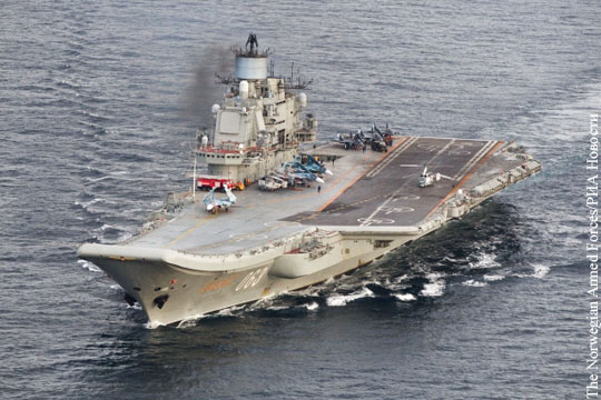 «Адмирала Кузнецова» решено модернизировать после возвращения с боевой службы