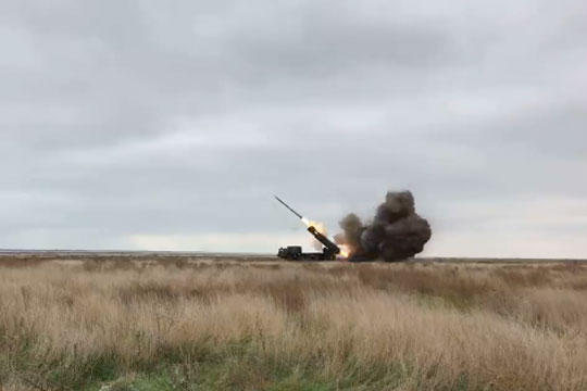 На Украине испытали «новую, точную и очень мощную» ракету (видео)