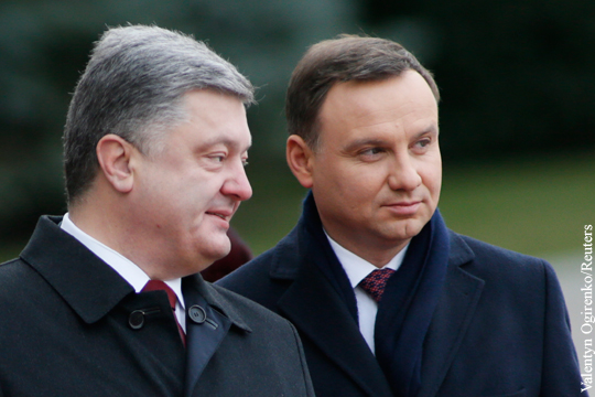Украина и Польша хотят воскресить антироссийский геополитический проект