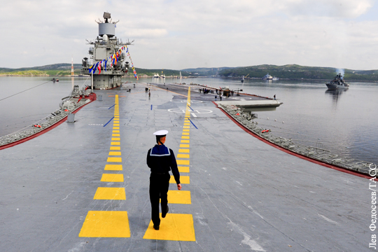 В ОСК рассказали о планируемой модернизации «Адмирала Кузнецова»