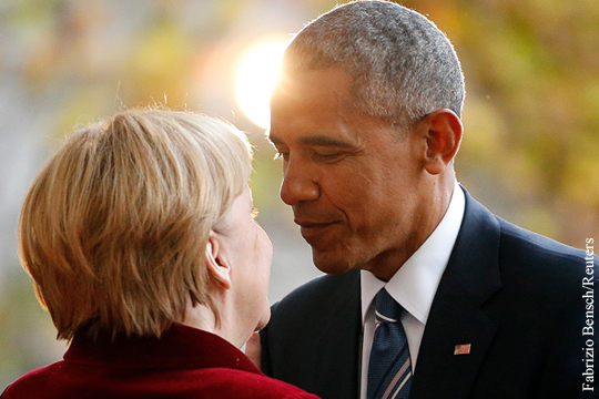 Обама оставил Меркель вместо себя