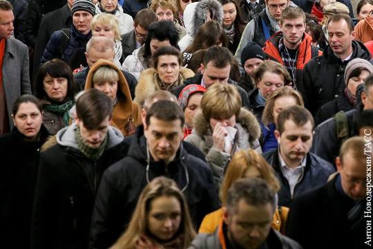 С начала года население России увеличилось на 214,6 тыс. человек