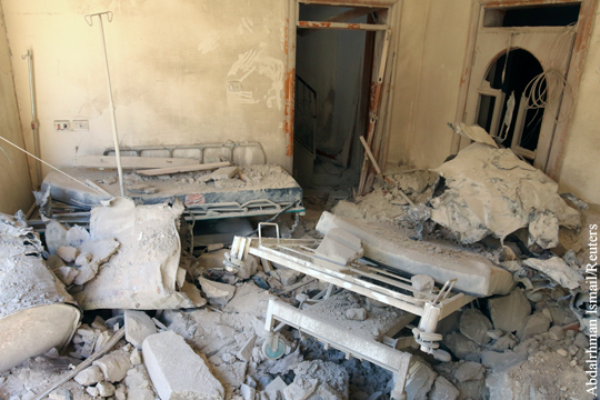 Минобороны: Сообщающие о «разбомбленных» больницах сирийские СМИ спонсирует Британия