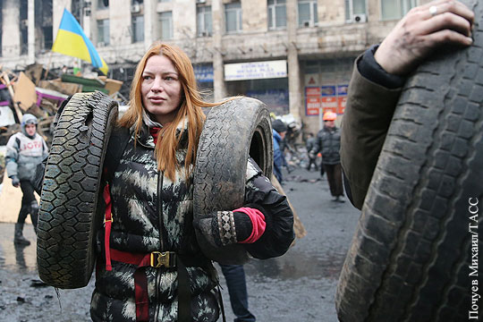 На Майдане в Киеве произошли столкновения